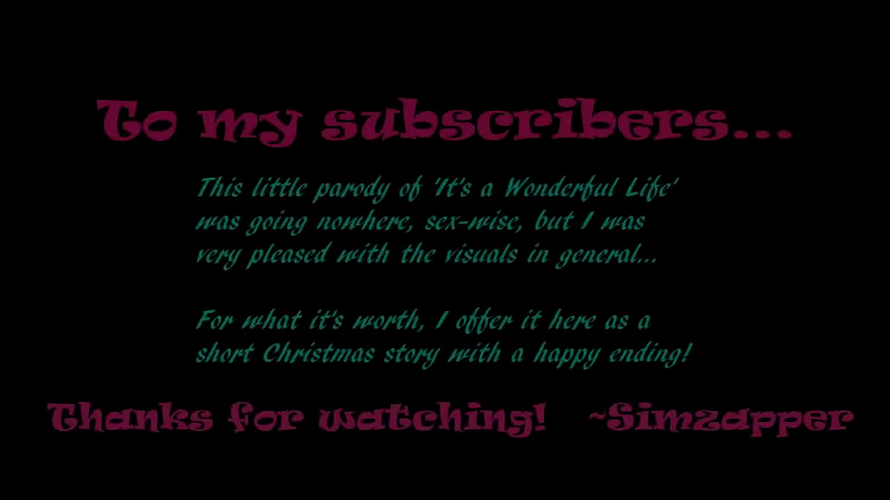 SIMS 4: A brief, X-rated version of a Christmas classic