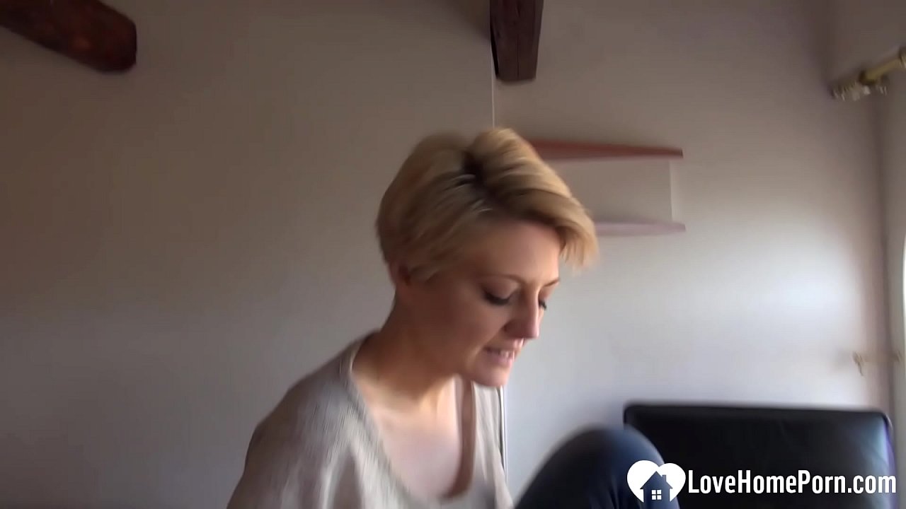 While his stepmom was shy at first, she quickly revealed her naughty side.