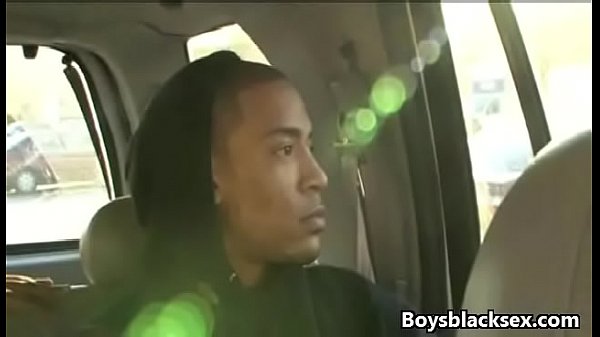 Black Gay Muscular Man Fuck WHite Skinny Boy 14
