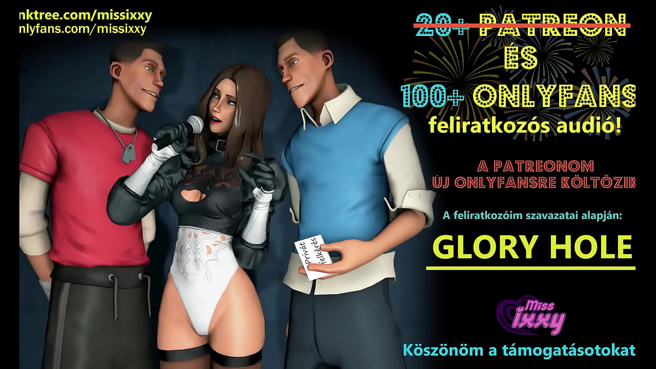 Gloryhole - erotikus hanganyagok magyarul