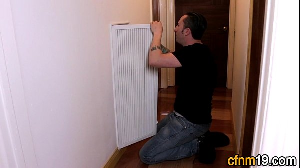 Clothed amateur gets cum facial after getting fucked in hd