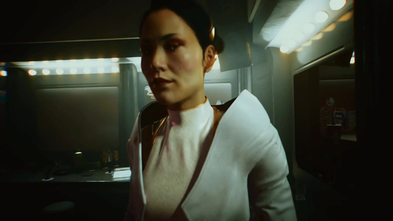 Hanako Arasaka Cyberpunk 2077 Animation | Hammer Club Backstage Scene | Lizzie's Braindance Mod Edit