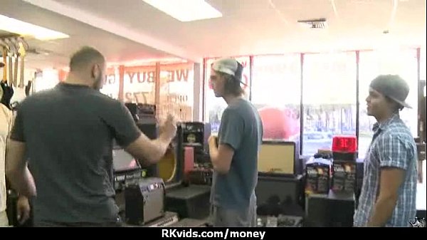 Amateur girl accepts cash for sex from stranger 20