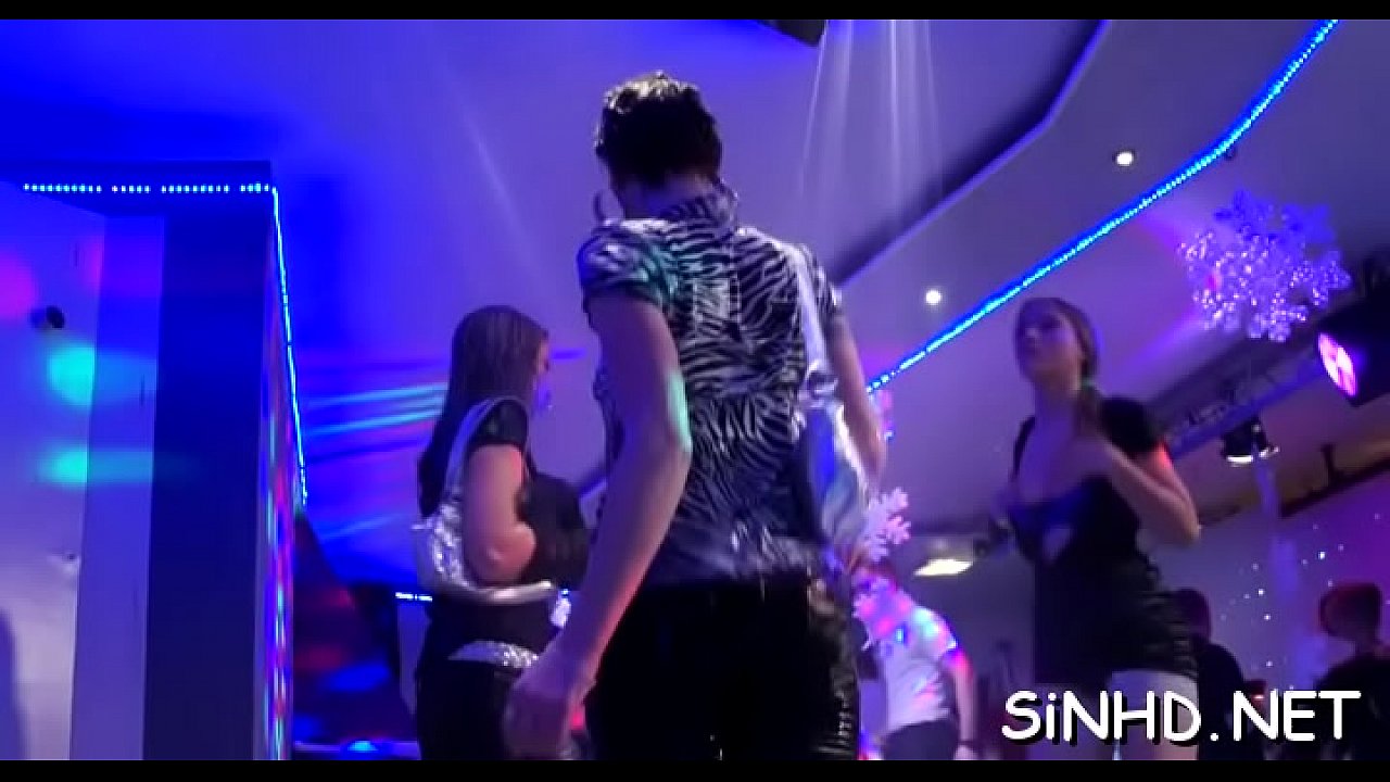 Sexy sirens are sharing succulent love bazookas and pussies in the club