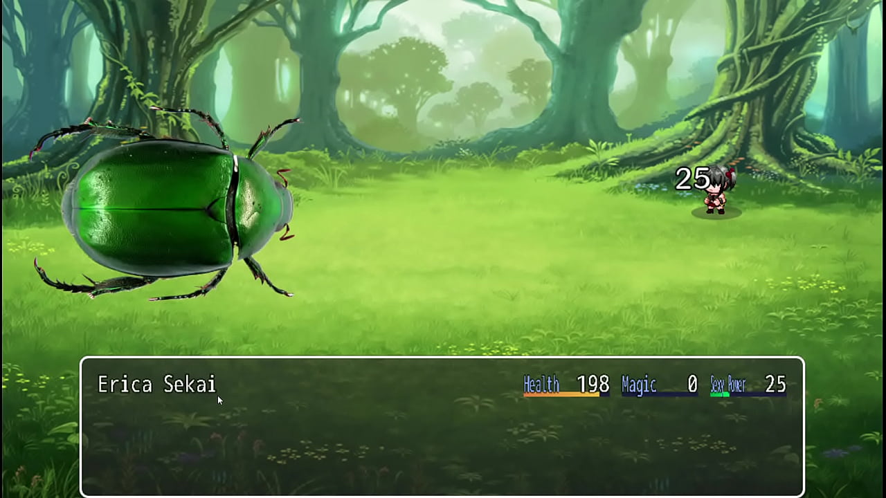 The Girl and the insects (Duel Angels in the Steam)