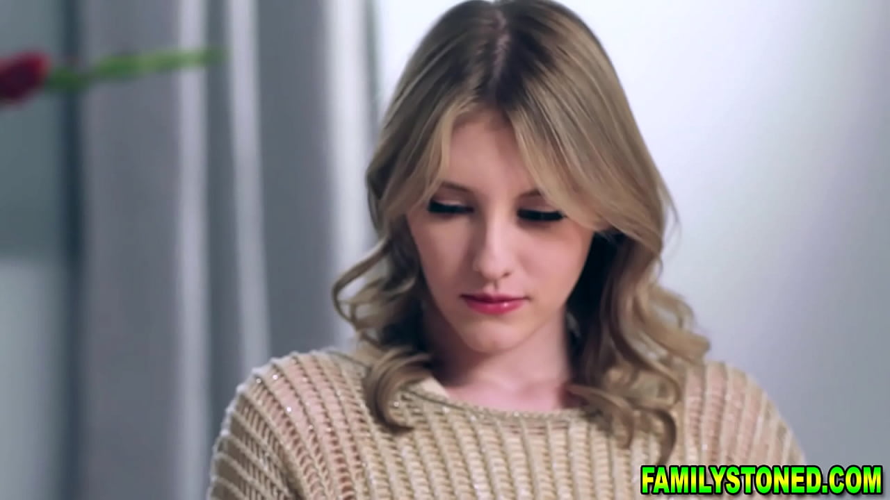 Stepson getting his cock sucked by his stepmom and stepsister