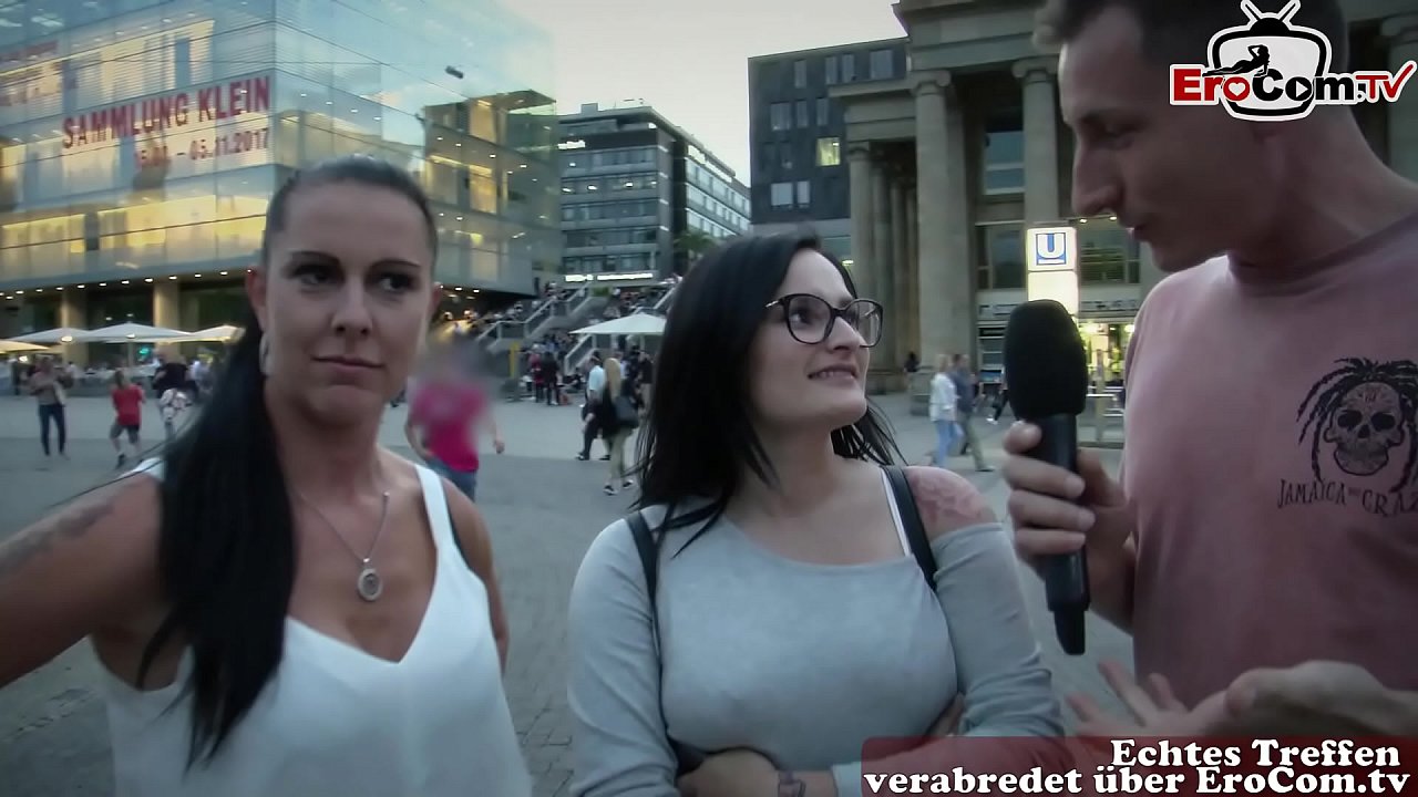 Deutsche reporterin schleppt notgeile milf ab f&uuml;r ein sextreffen