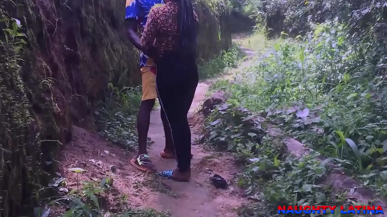 MY BOYFRIEND FUCK A VILLAGE MAIDEN ON THE STREAM PATH