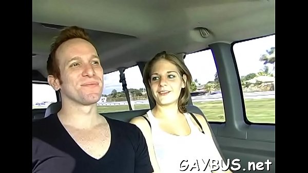 Sexy temptation for young man