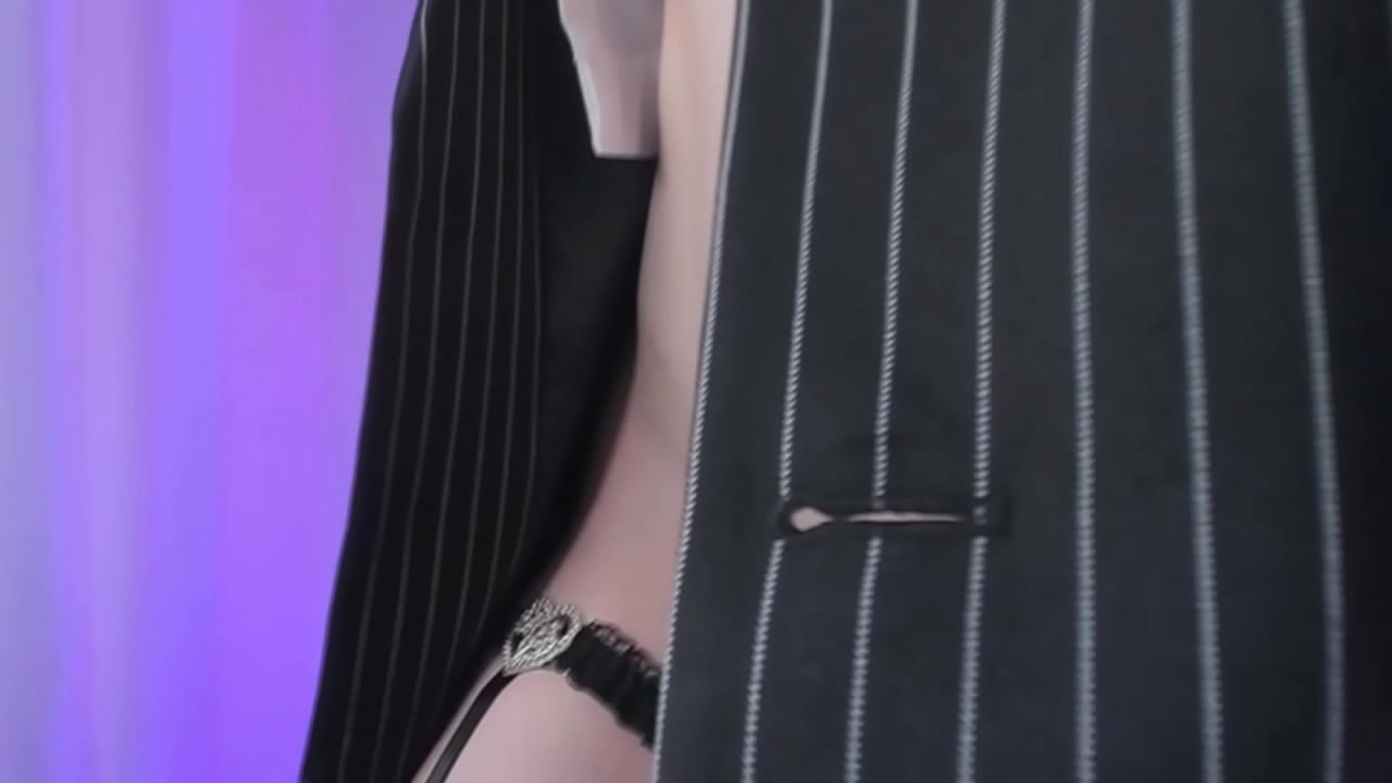 Trans Flexing Her Tiny Dick