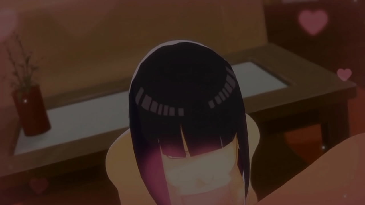 Hinata Blowjob Animation - Hinata giving head like a good girl