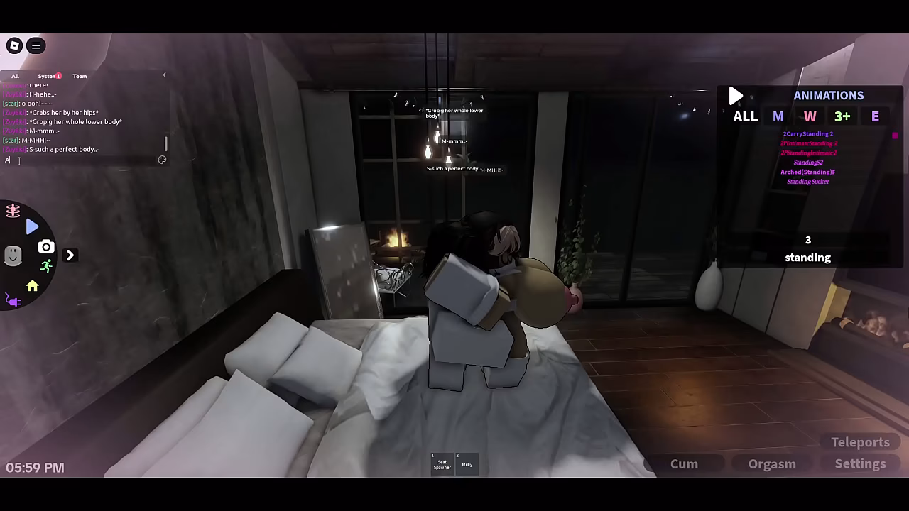 Condo Breeding session in studio