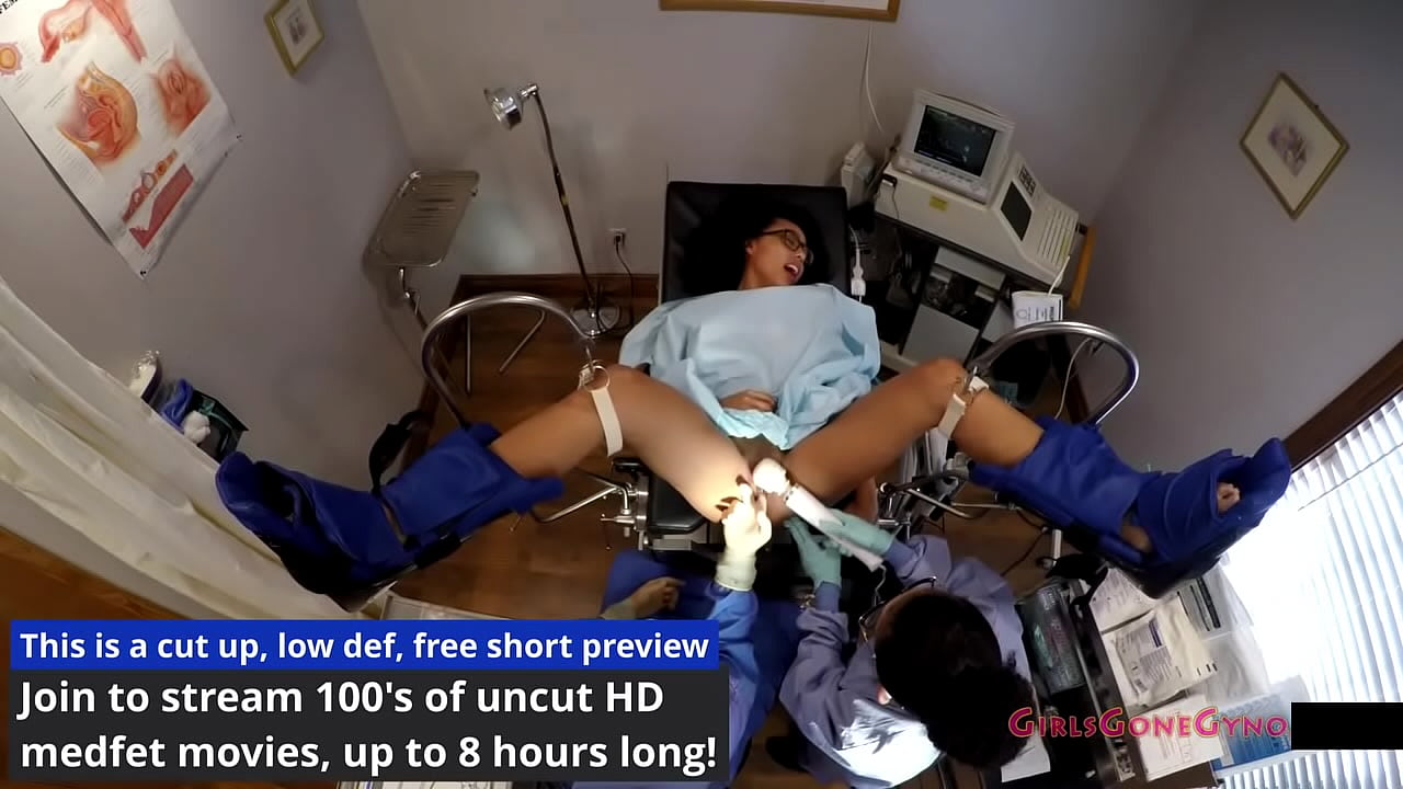 Mia Sanchez's College Freshman Exam Caught On Hidden Cameras @ GirlsGoneGyno Tampa Univ Entrance Phyiscal