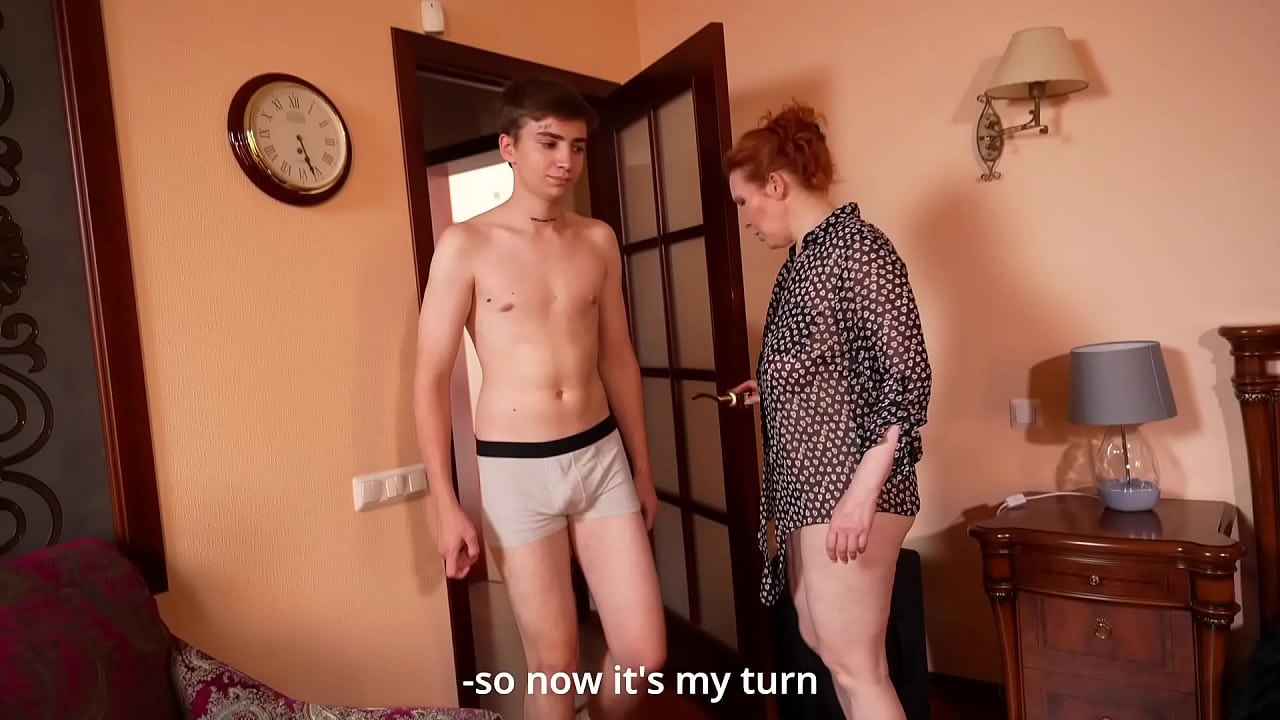 Stepson and Stepmom share a bed in a hotel room. Shock!