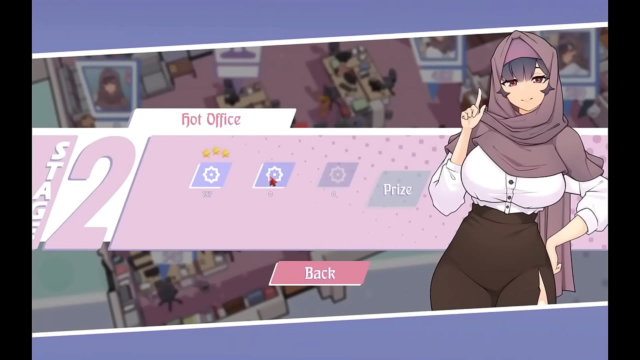 Tsundere Milfin [ HENTAI Game PornPlay ] Ep.6 my boss is teasing me with her massive tits getting our of the perfect cleavage