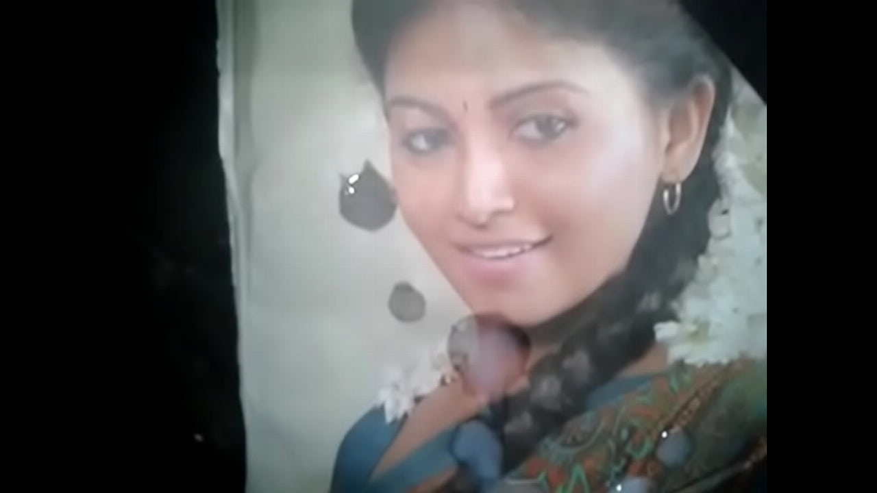 My Cum Tribute to my sweet indian homely actress Anjali