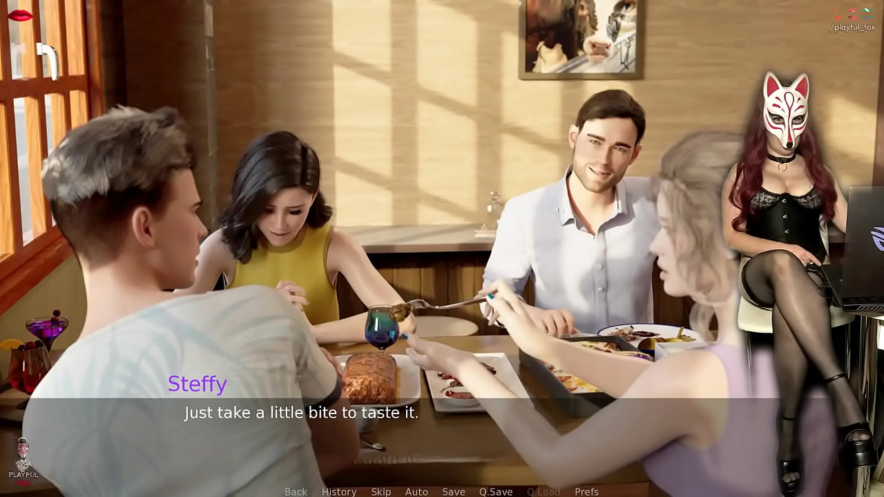 Ms Denvers #55 - cosplayer playing a porn game