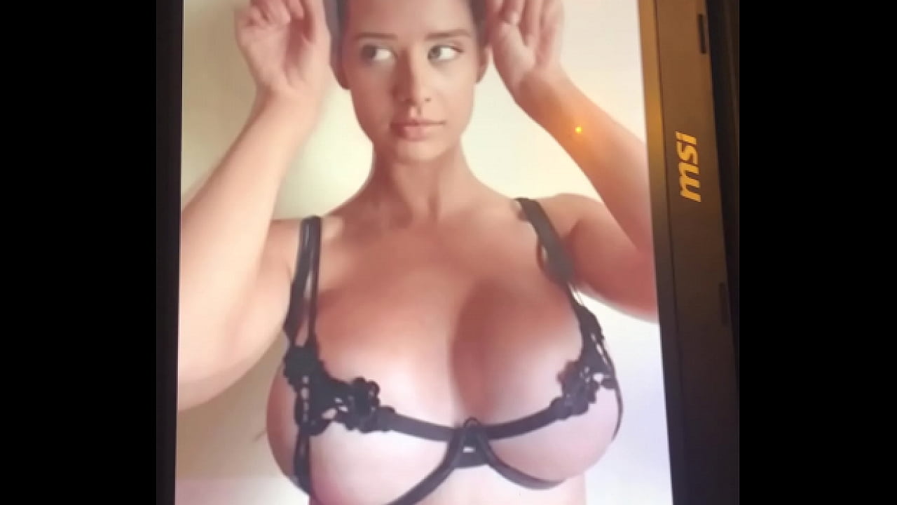 Big Tits Cum Tribute