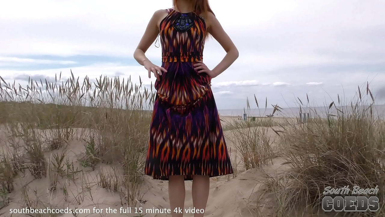 stunning 18yo anusha masturbating on the beach sandy orgasm