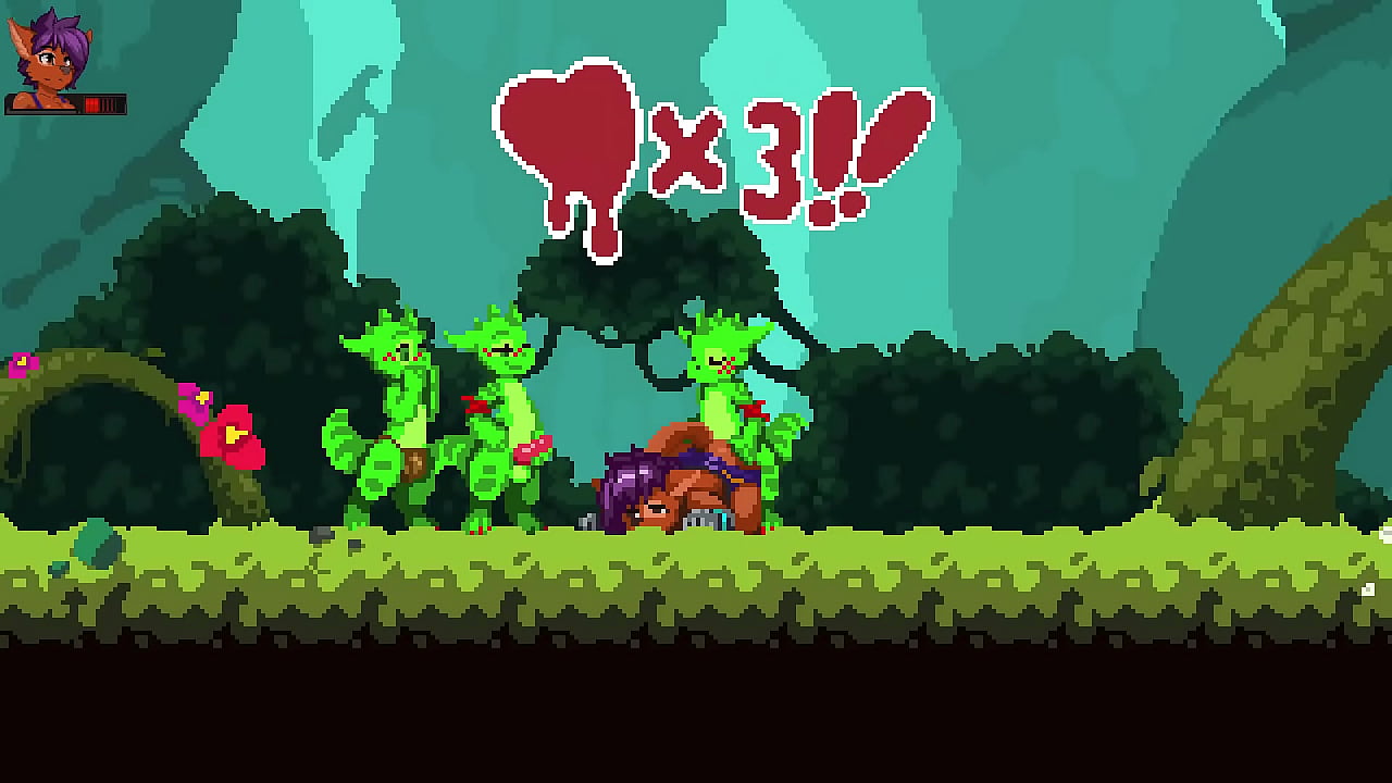 Lizard Threesome Sex Scene