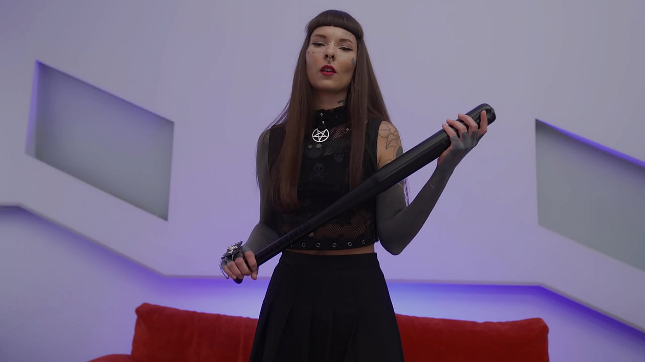 First ANAL with a tattooed skinny bitch ! First Monster cock