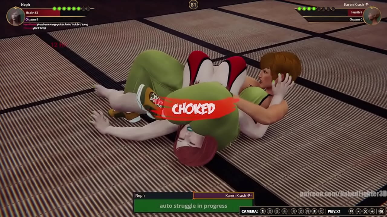 Neph VS Karen [NF3D Female Kinky Combat Competition]
