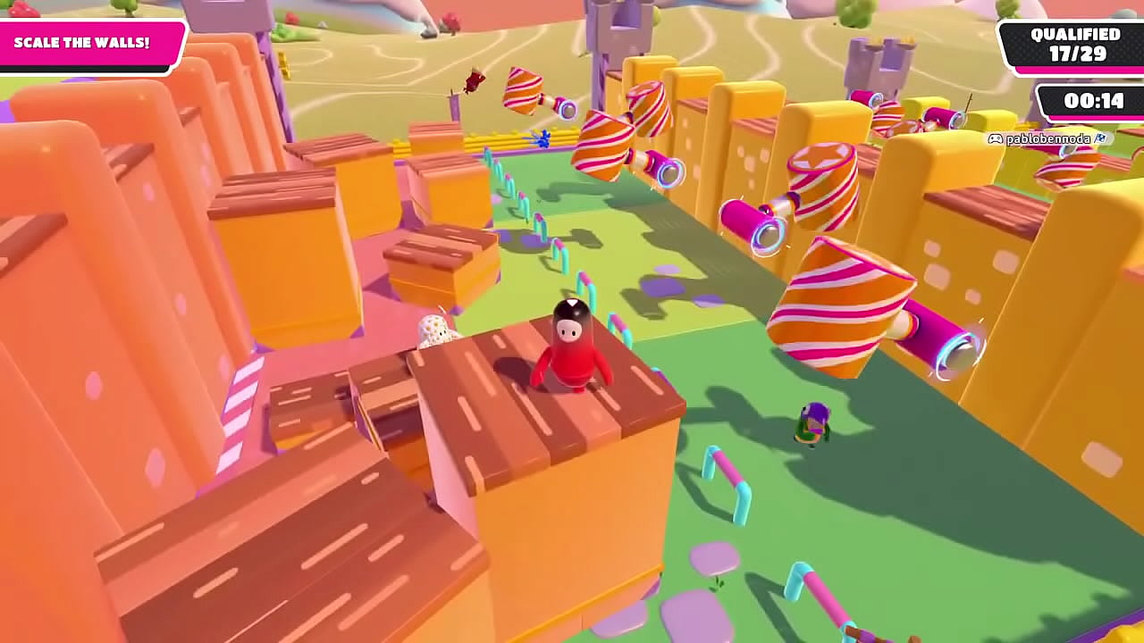 I'm just here to show my fall guy