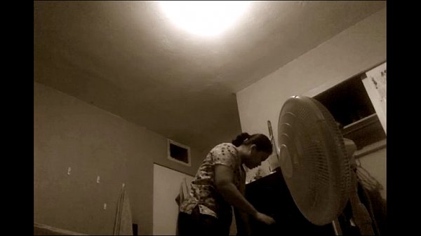 My asian getting dressed