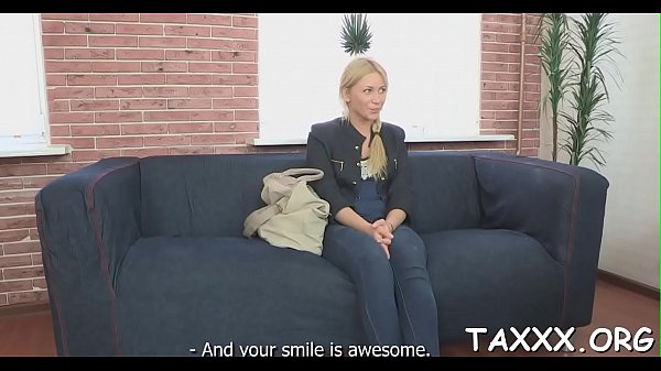 Vehement sex with the agent