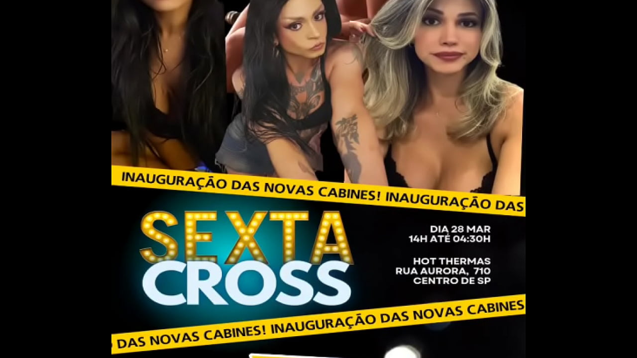 Na recep&ccedil;&atilde;o diga que esta na lista da Andr&ocirc;meda!  Sexta Cross