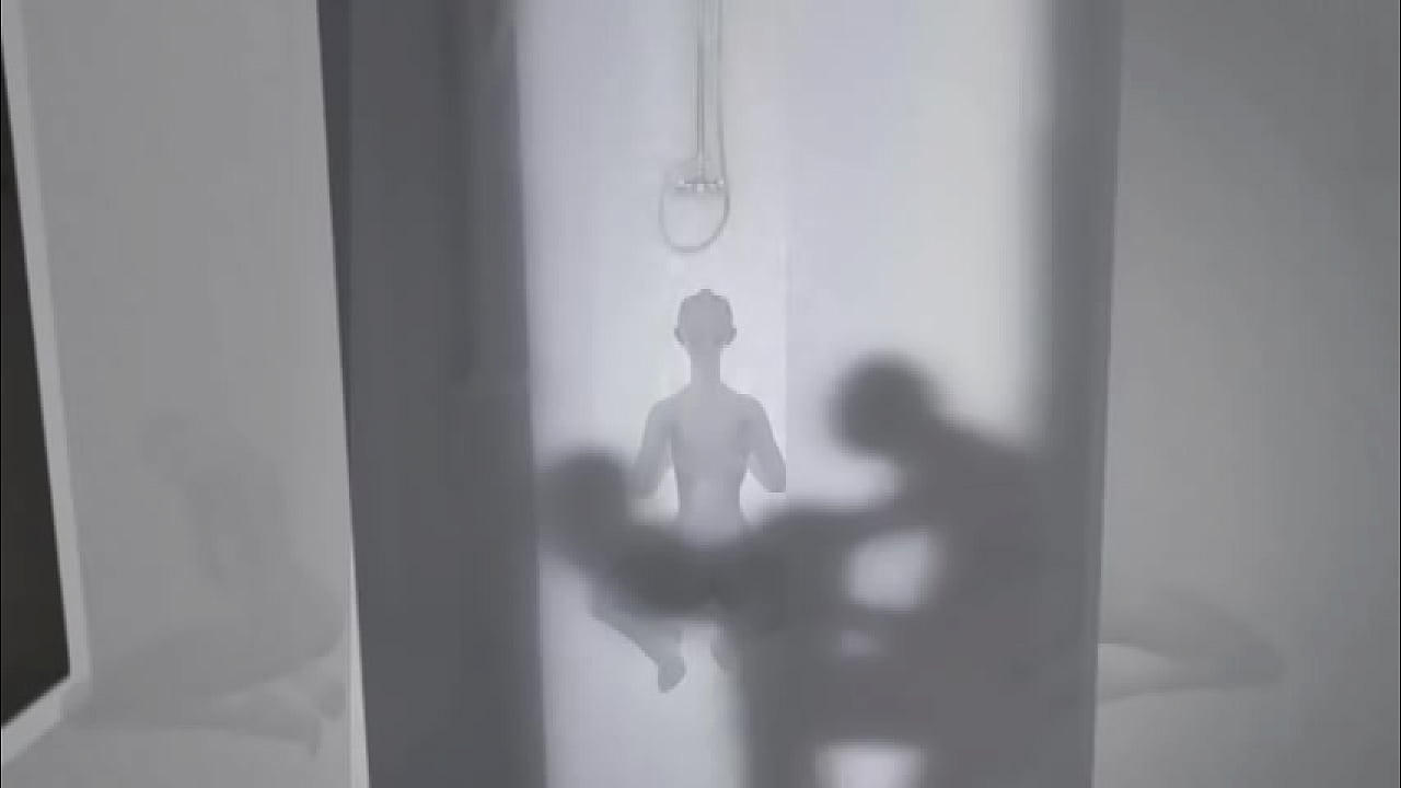 You Sexy Thing taking a shower