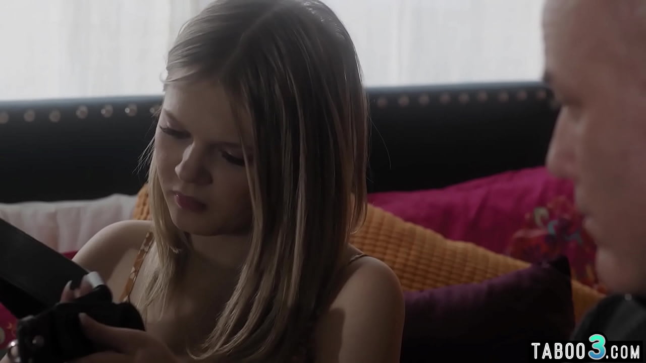 Cock hungry teen stepdaughter begging for a taboo fuck