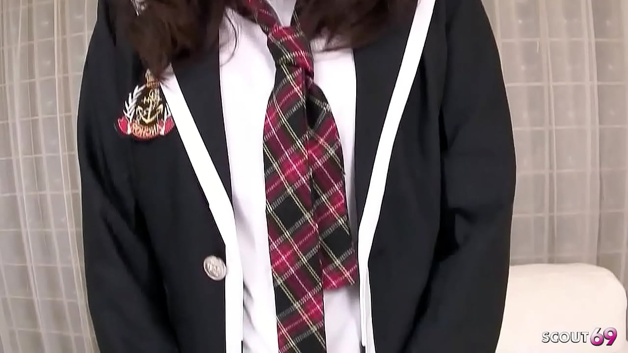 Japanese Petite Teen with small Tits at First Time Uncensored JAV Casting Creampie Sex with Stranger in Japan