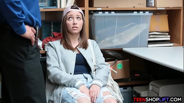 Hot teen fucked by Loss prevention officer