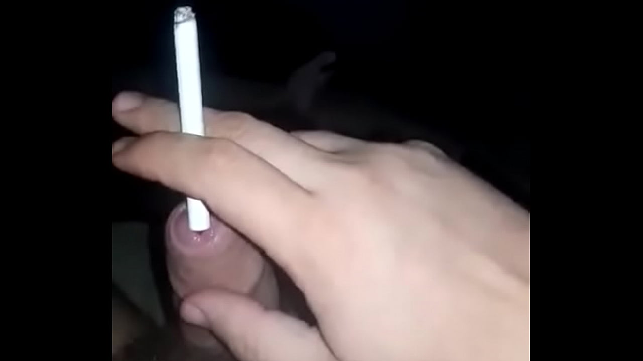 Getting/Sounding my cigarette in my wet dick and smoking after.