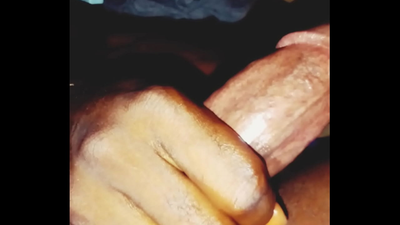 African Horny man just love masturbating in front of the camera whenever he's at home