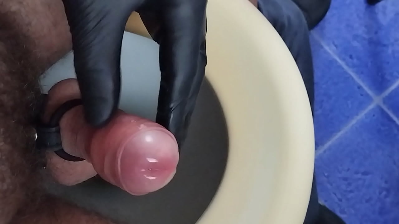 Horny with my Latex Glove