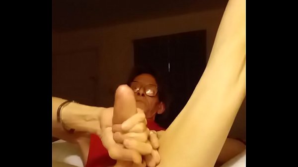 stroking my big cock