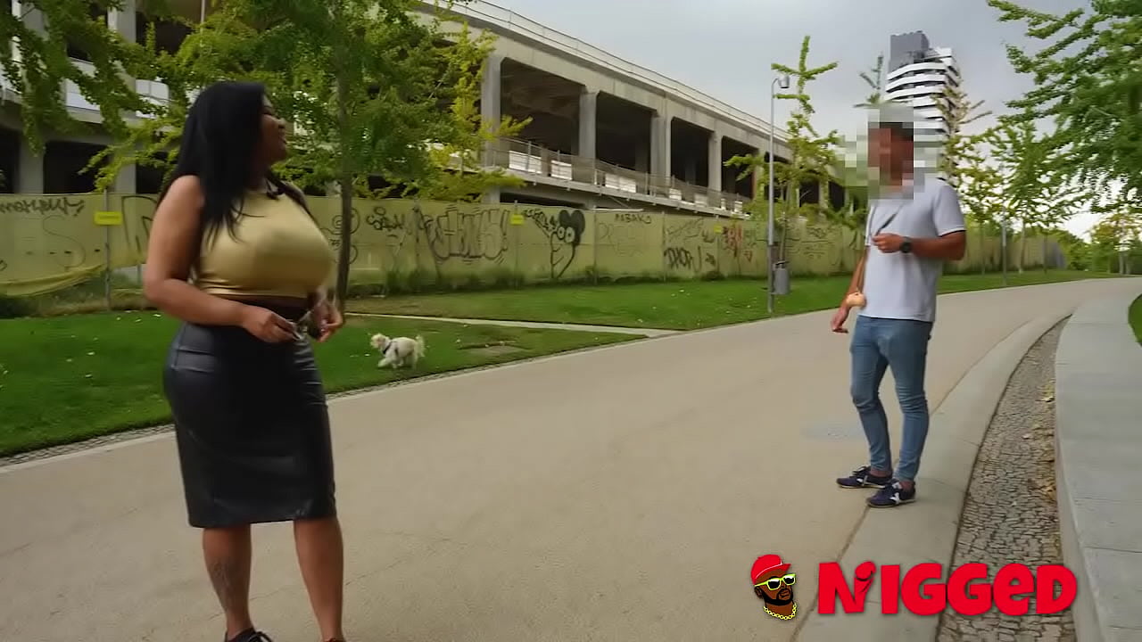 GIANT TITS Vs small head! Guy can't believe how lucky he is with Jennifer Dominic