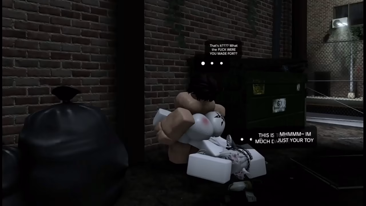 Roblox cow girl loves to have her pussy bred