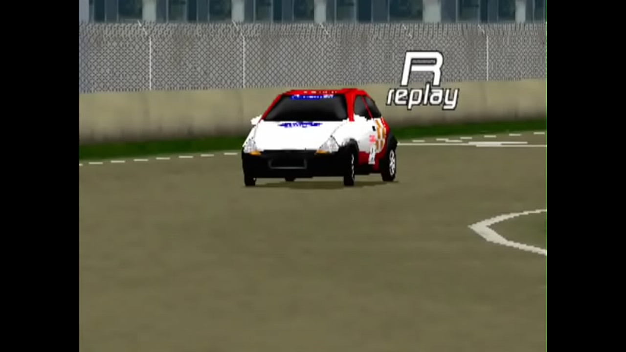 Playstation gameplay: Ford Racing (year: 2001 Empire Interactive)