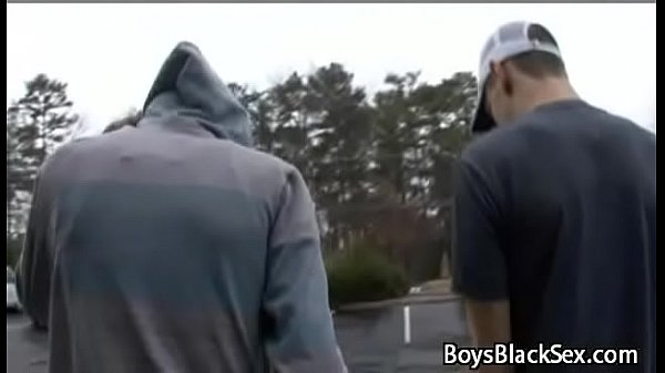 Blacks On Boys -Gay Nasty Interracial Ass Fuck Video 17