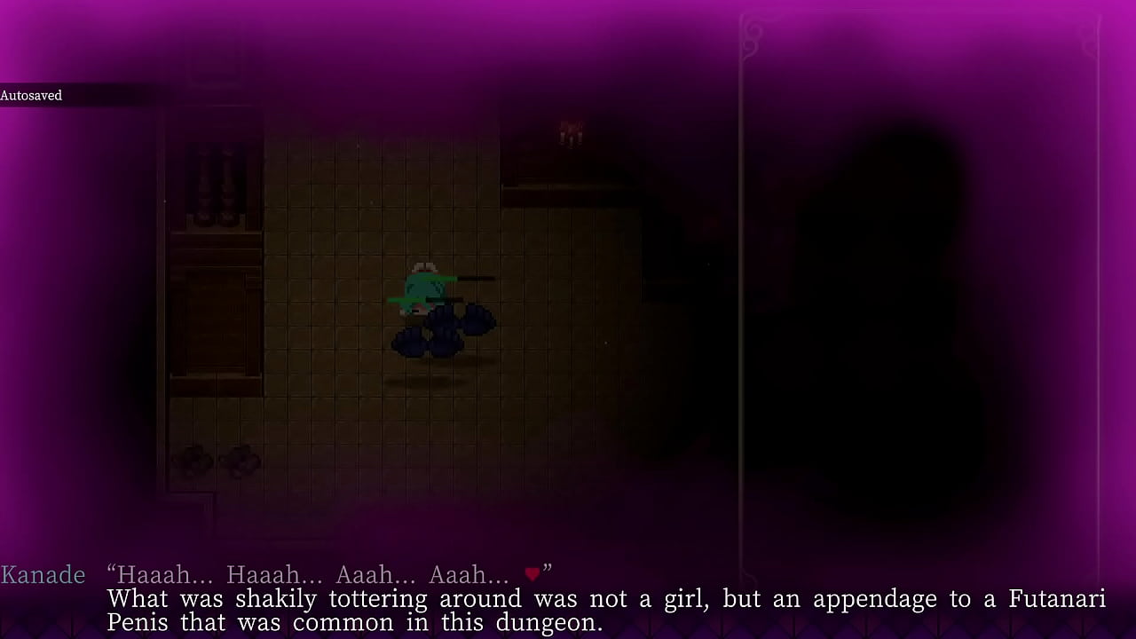 Kanade Futanari Masturbating & Sniffing | Stage 1