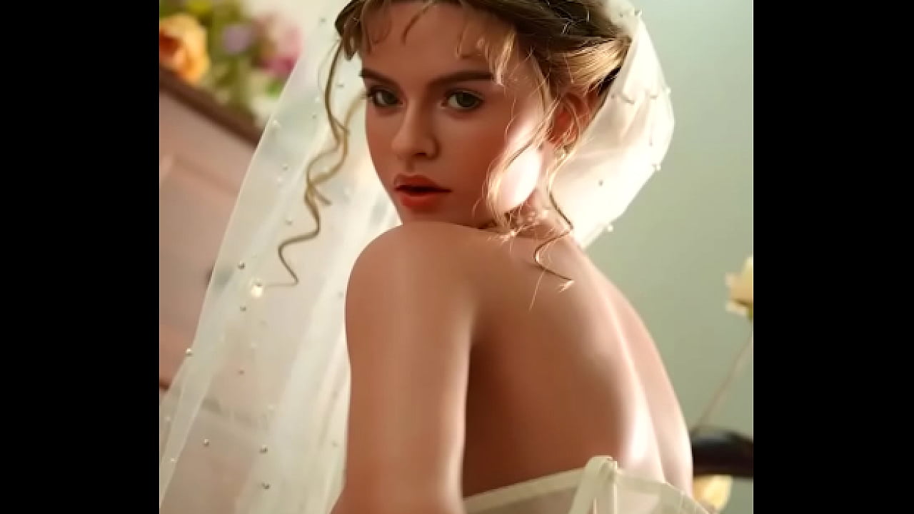 Sexy wedding dress beauty nude show - ULoversDoll