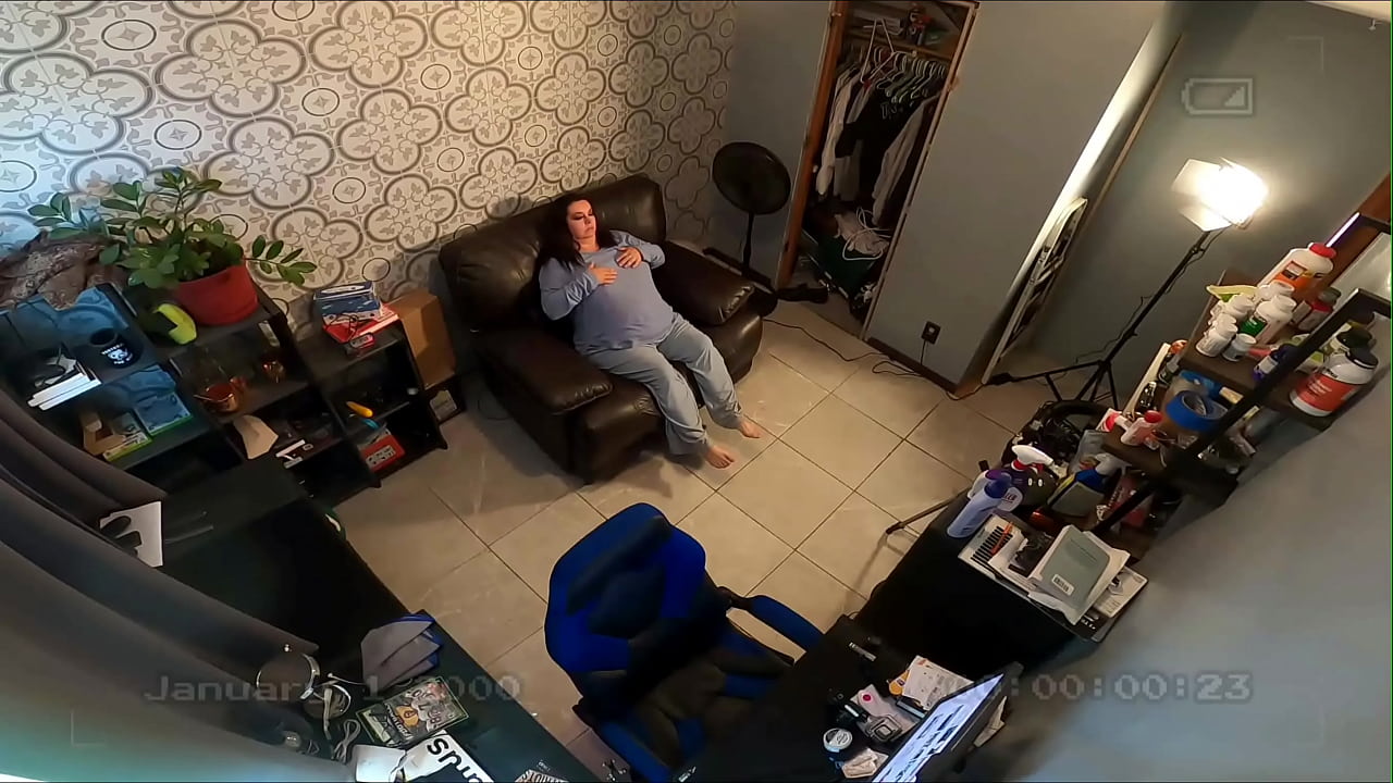 Fat Ass MILF Voyeur Camera Masturbating - PREVIEW