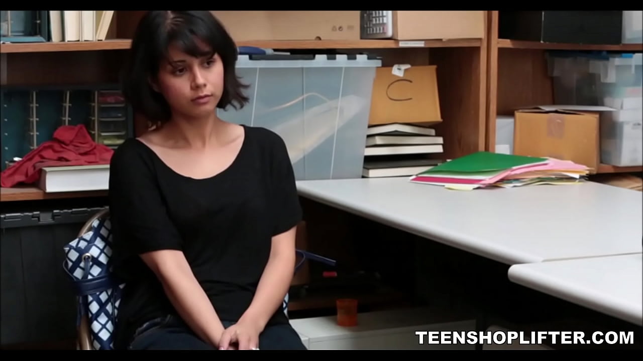 TeenShoplifter.com - Young Cute Thick Latina Caught Shoplifting Punish Fucked To Orgasm By Aggressive Mall Cop