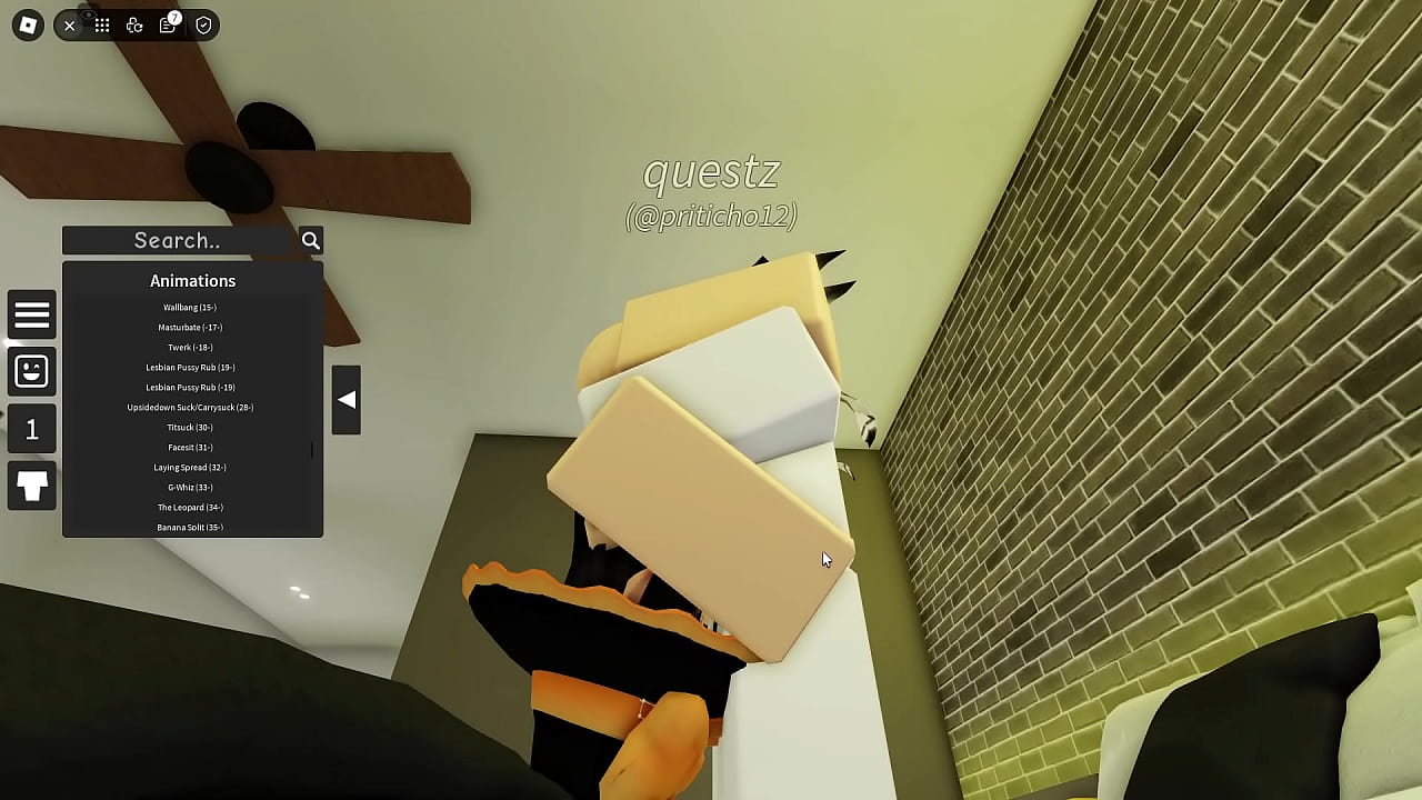 robloxian girl witch is fucked hard