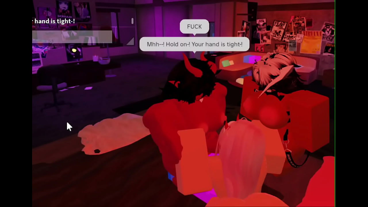 Roblox sex Threesome