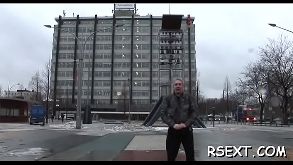 Dark angel sucks a big pole