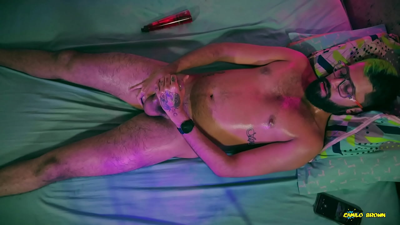 Camilo Brown 50 Minutes of Masturbation, Edging, Cumming Twice, Post Cum Play and Squirting